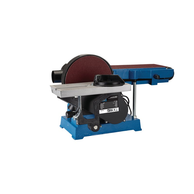 Draper Expert 230V Belt And Disc Sander With Tool Stand 150mm 750W 98423