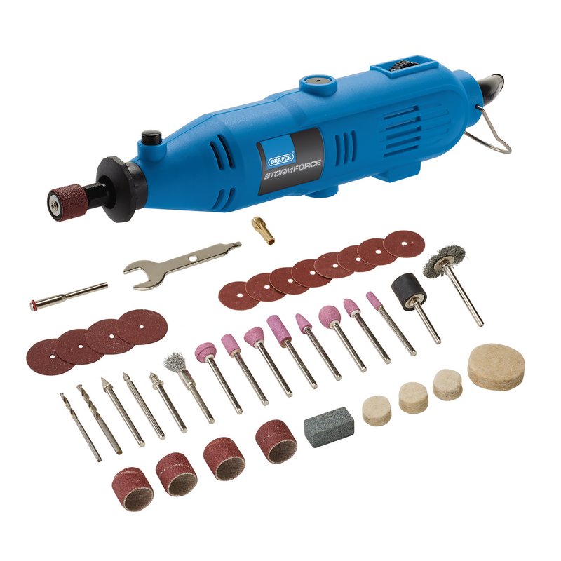 Draper Storm Force 230V Rotary Multi-Tool Kit 135W 40 Piece 98521