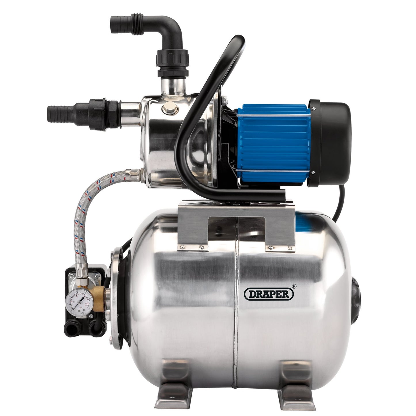 Draper 230V Stainless Steel Booster Garden Waterpump 50L/min 800W 98915