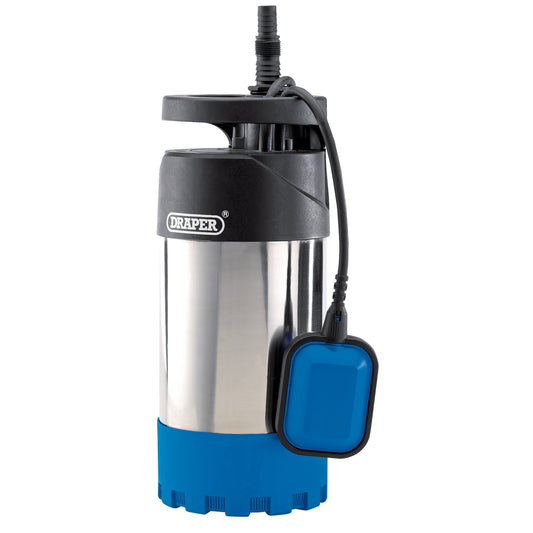 Draper 230V Deep Water Submersible Well Pump & Float Switch 91L/min 1000W 98921
