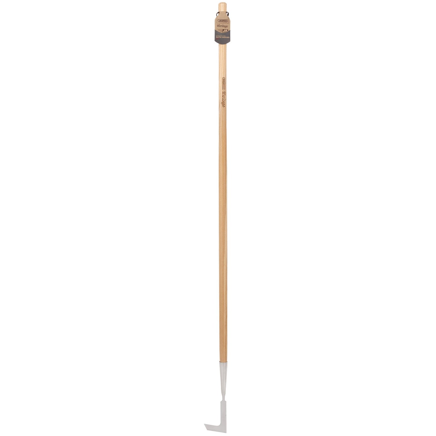 Draper Heritage Stainless Steel Patio Weeder with Ash Handle 99016