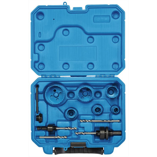 Draper Electrician's Hole Saw Kit 12 Piece Variable Pitch Bi Metal 99325