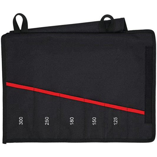 KNIPEX Tool Roll Case for Pliers Wrenches 6 Compartments 340mm 00 19 55 S4 LE