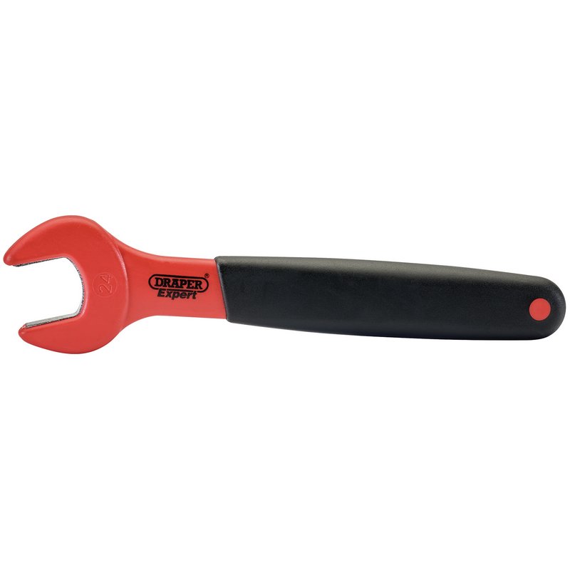 Draper 24mm VDE Fully Insulated Open End Spanner 1500V DC and 1000V AC 99482