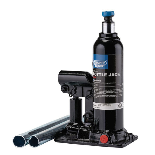 Draper Expert 2 Tonne Hydraulic Bottle Jack Lifting Range	178 to 347mm 99766
