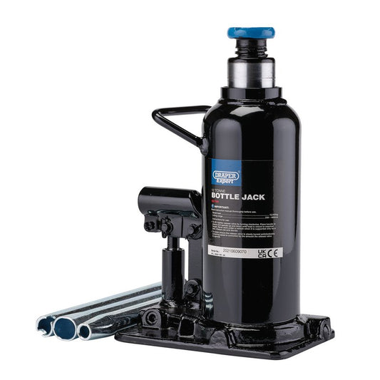 Draper Expert 12 Tonne Hydraulic Bottle Jack Lifting Range 238 to 468mm 99769