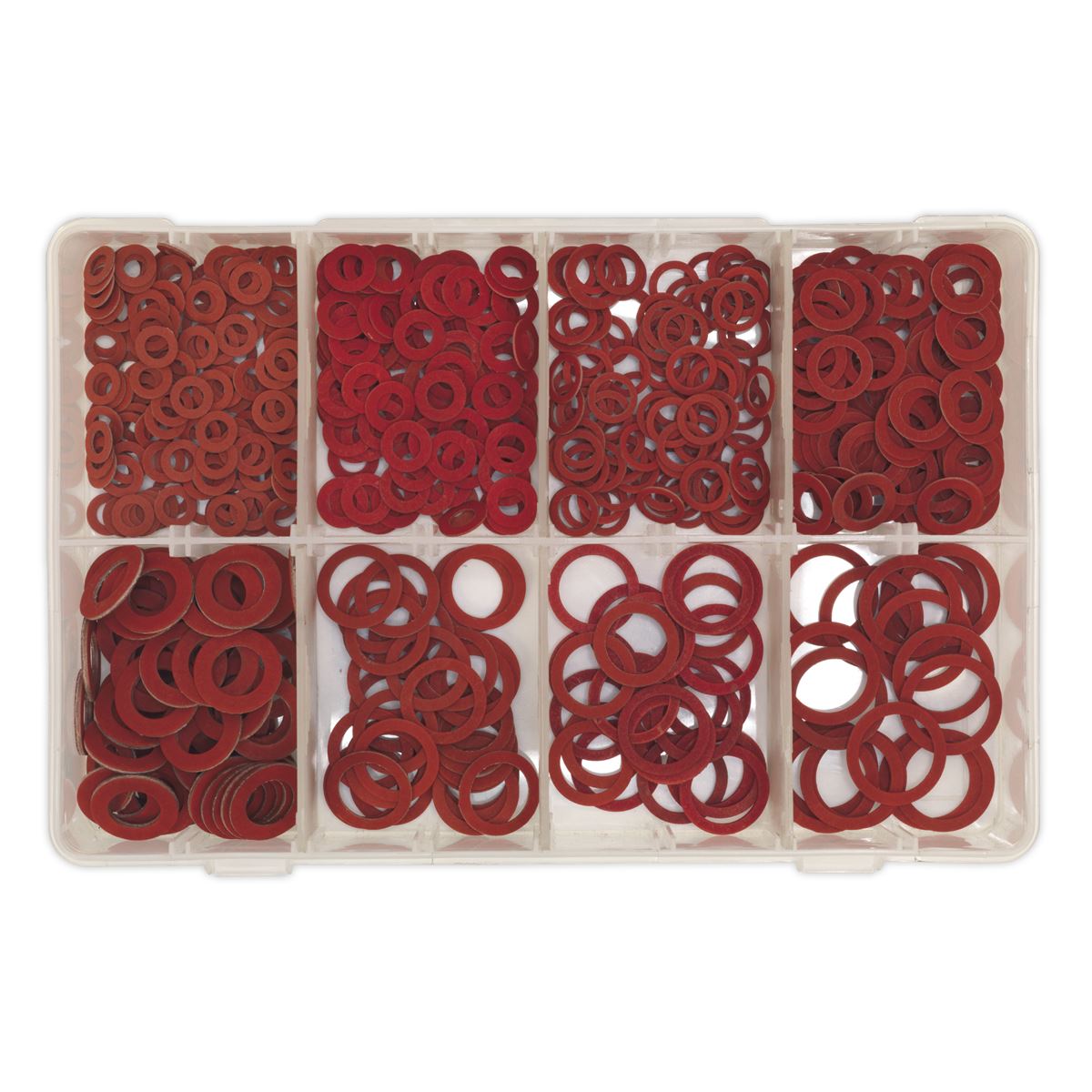 Sealey Fibre Washer Assortment 600pc - Metric AB014FW