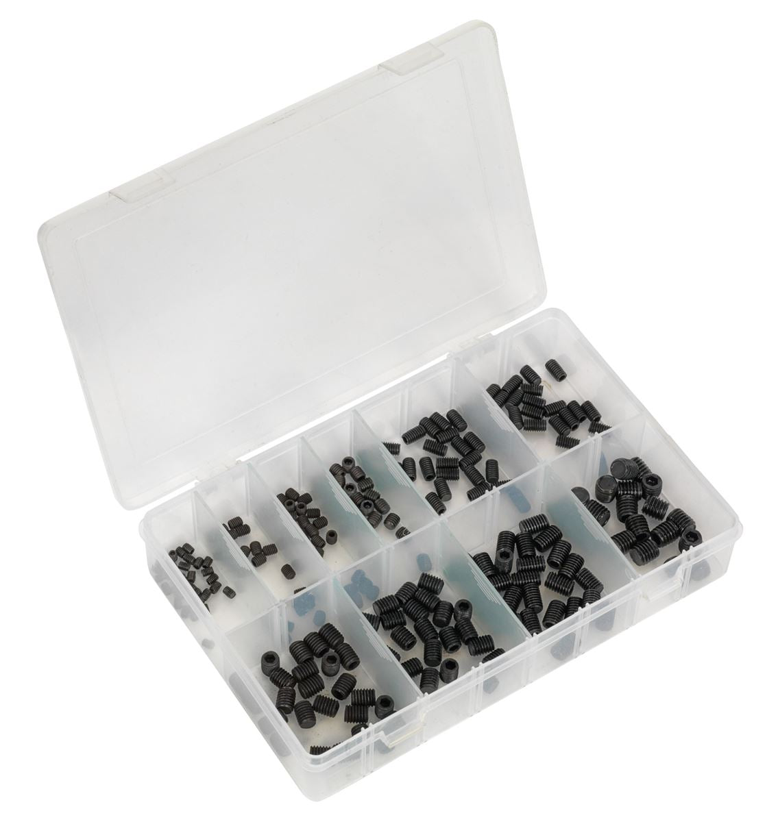 Sealey Grub Screw Assortment 250pc DIN 916 M4-M10 Metric AB045GS