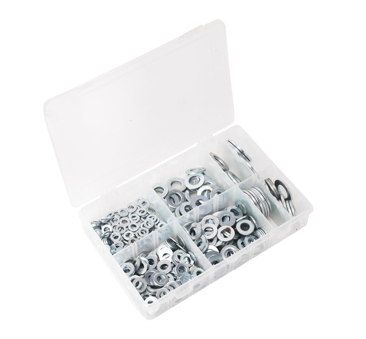 Sealey Flat Washer Assortment 495pc M6-M24 Form C Metric AB056WC
