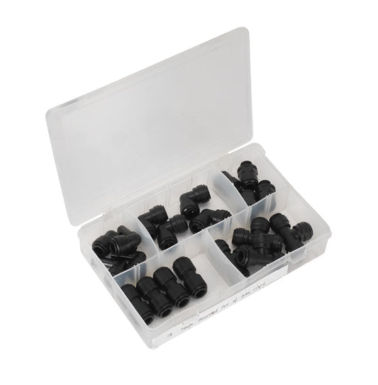 Sealey Speedfit Coupling Assortment Kit 20pc 10mm Metric AB070JG