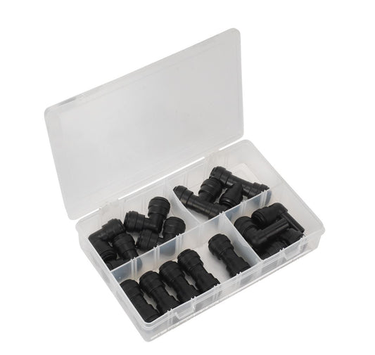Sealey Speedfit Coupling Assortment 15pc 12mm Metric John Guest AB071JG
