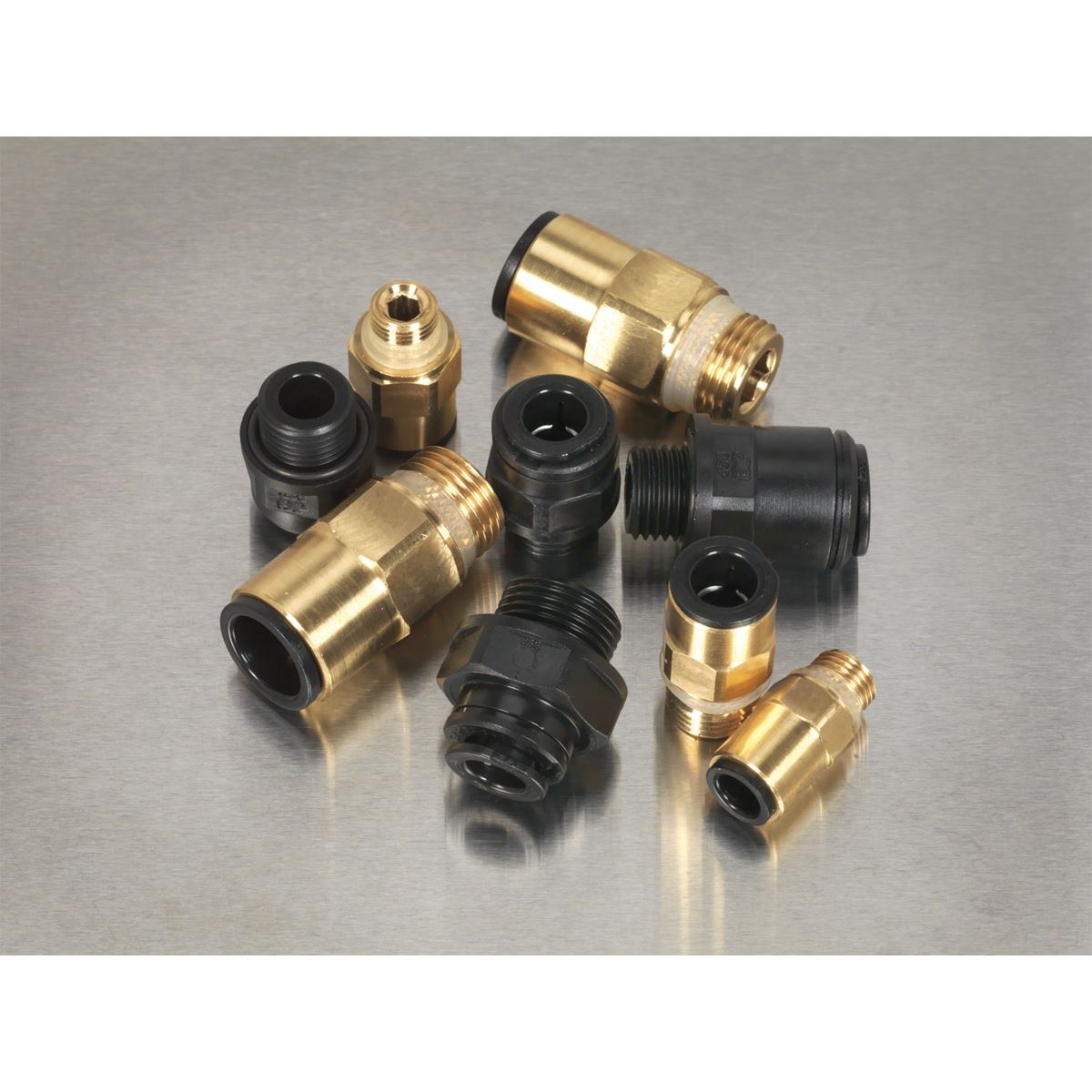 Sealey Speedfit&reg; Thread Adaptor Assortment 30pc Metric & Imperial AB072JG