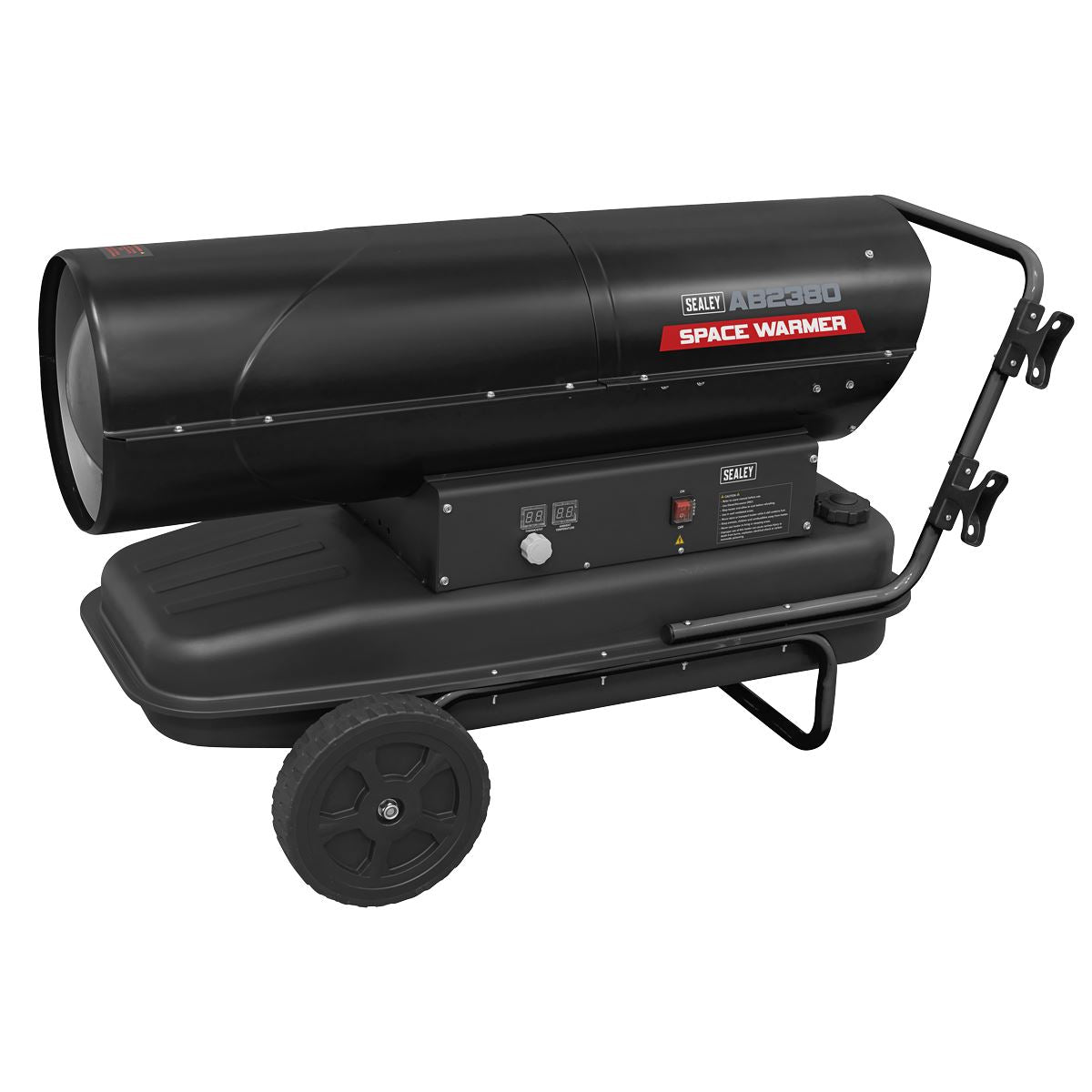 Sealey Space Warmer&reg; Kerosene/Diesel Heater 240,000Btu/hr with Wheels AB2380