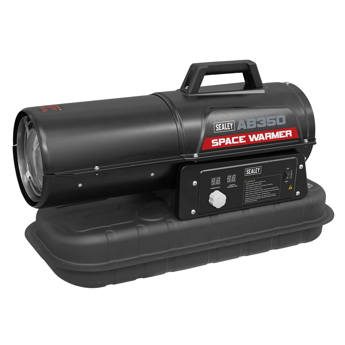 Sealey Space Warmer&reg; Kerosene/Diesel Heater 35,000Btu/hr without Wheels AB350