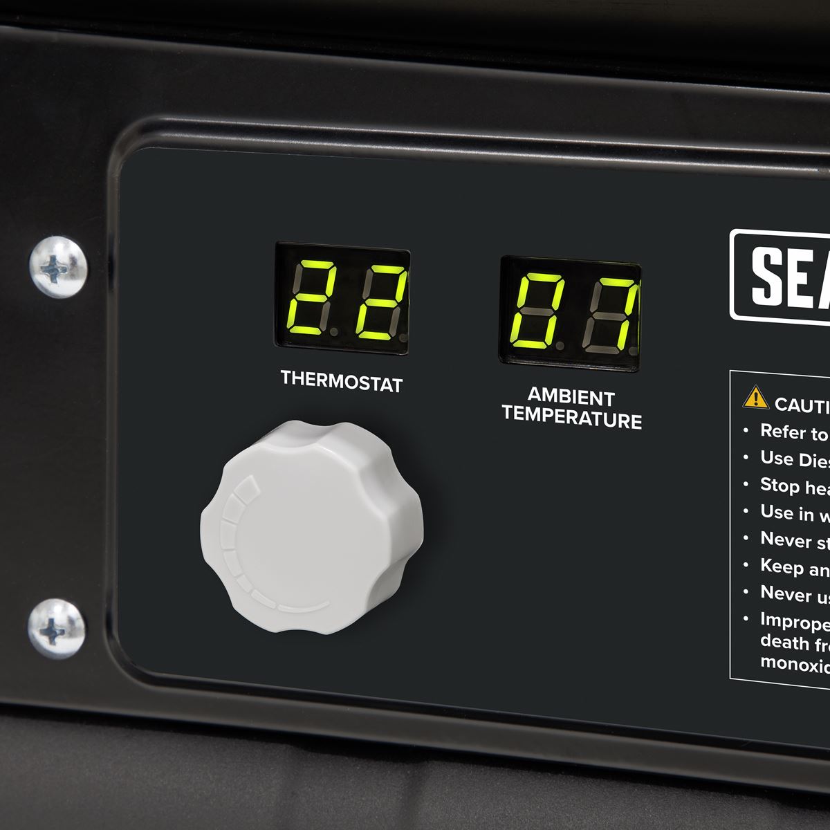 Sealey Space Warmer&reg; Kerosene/Diesel Heater 35,000Btu/hr without Wheels AB350