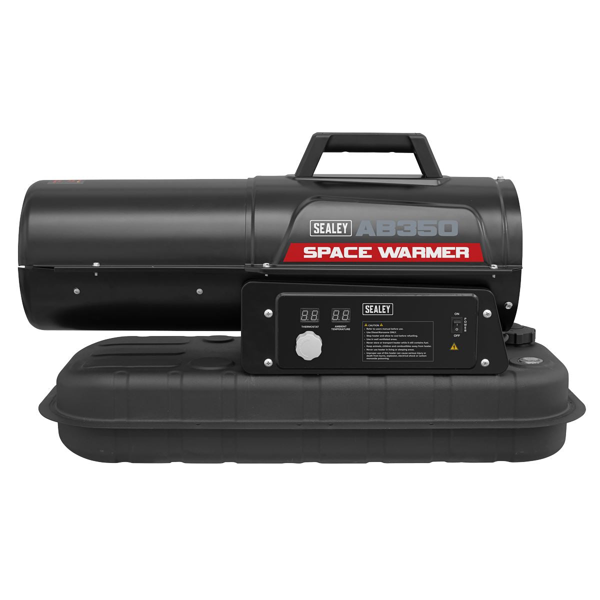 Sealey Space Warmer&reg; Kerosene/Diesel Heater 35,000Btu/hr without Wheels AB350