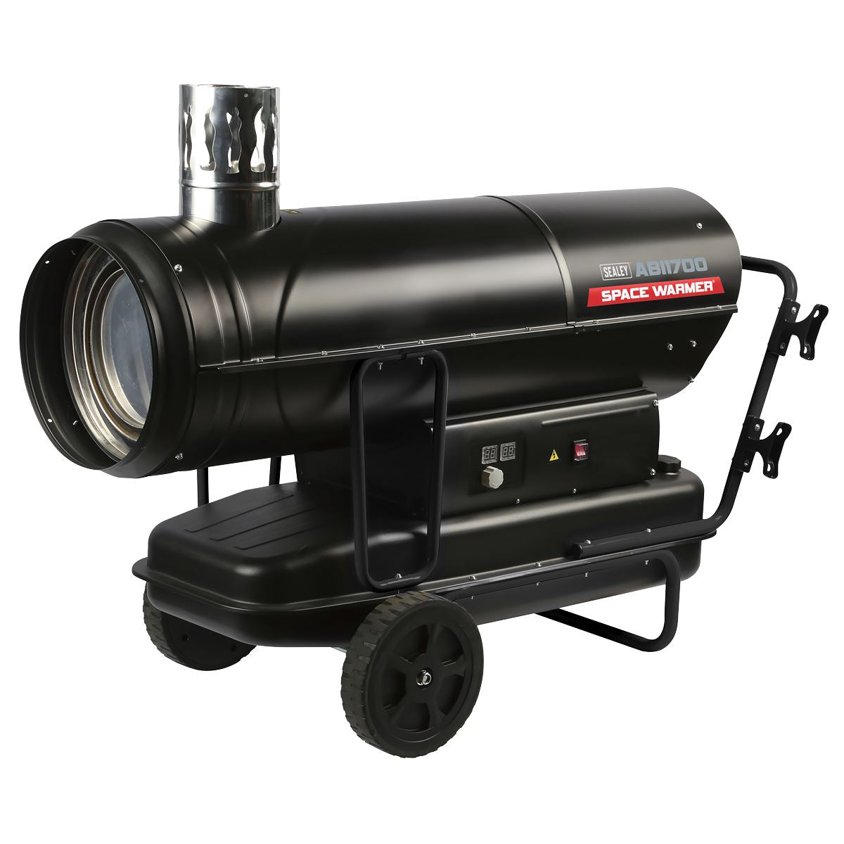 Sealey Space Warmer Kerosene Diesel Heater with Wheels 170,000Btu/hr ABI1700