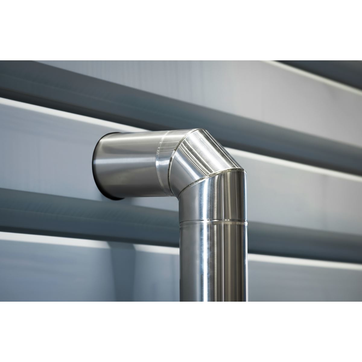 Sealey Stainless Heater Exhaust Flue 90 Deg Bend for ABI1700 150mm ABI1700AK3