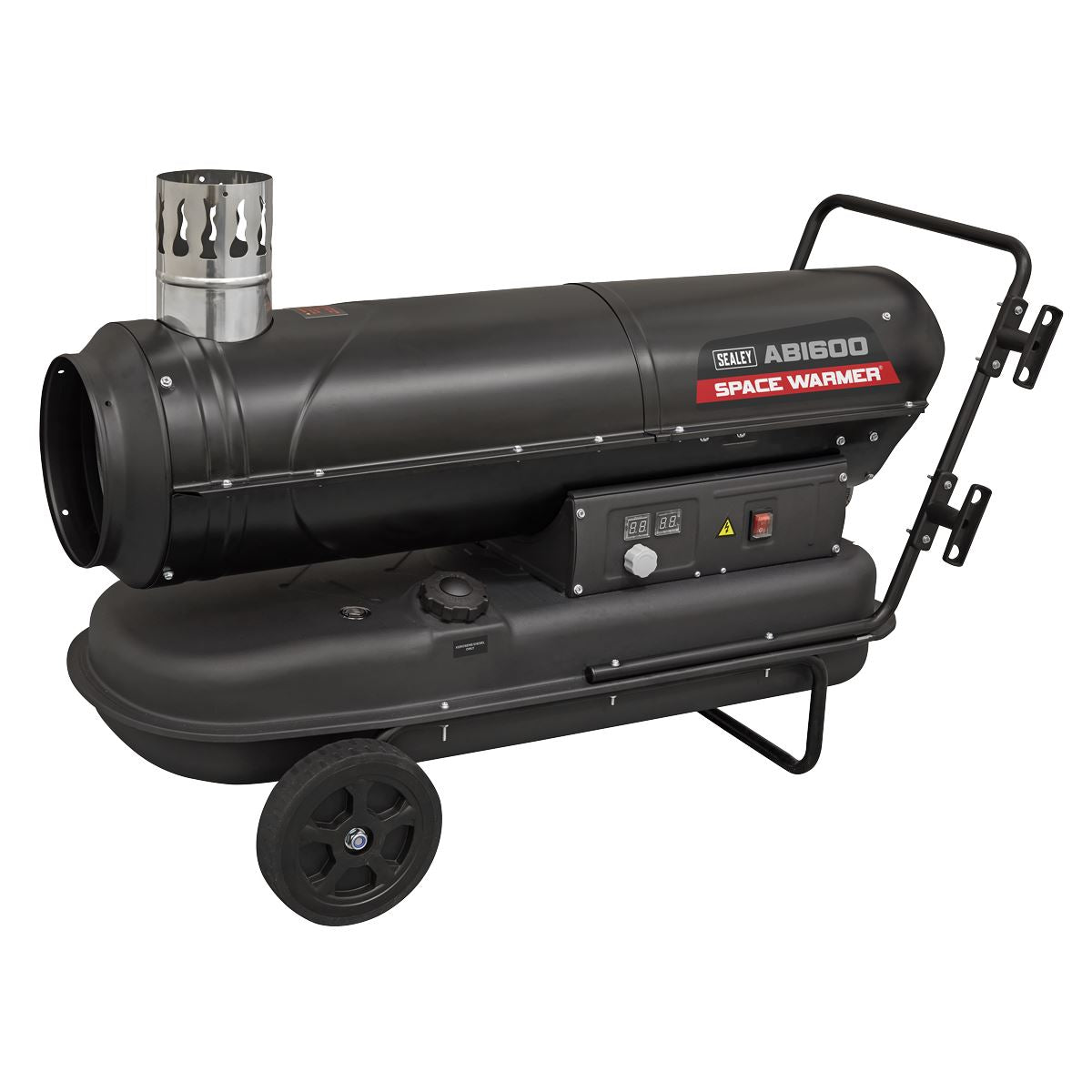 Sealey Space Warmer Indirect Kerosene Diesel Heater Wheels 68,000Btu/hr ABI600