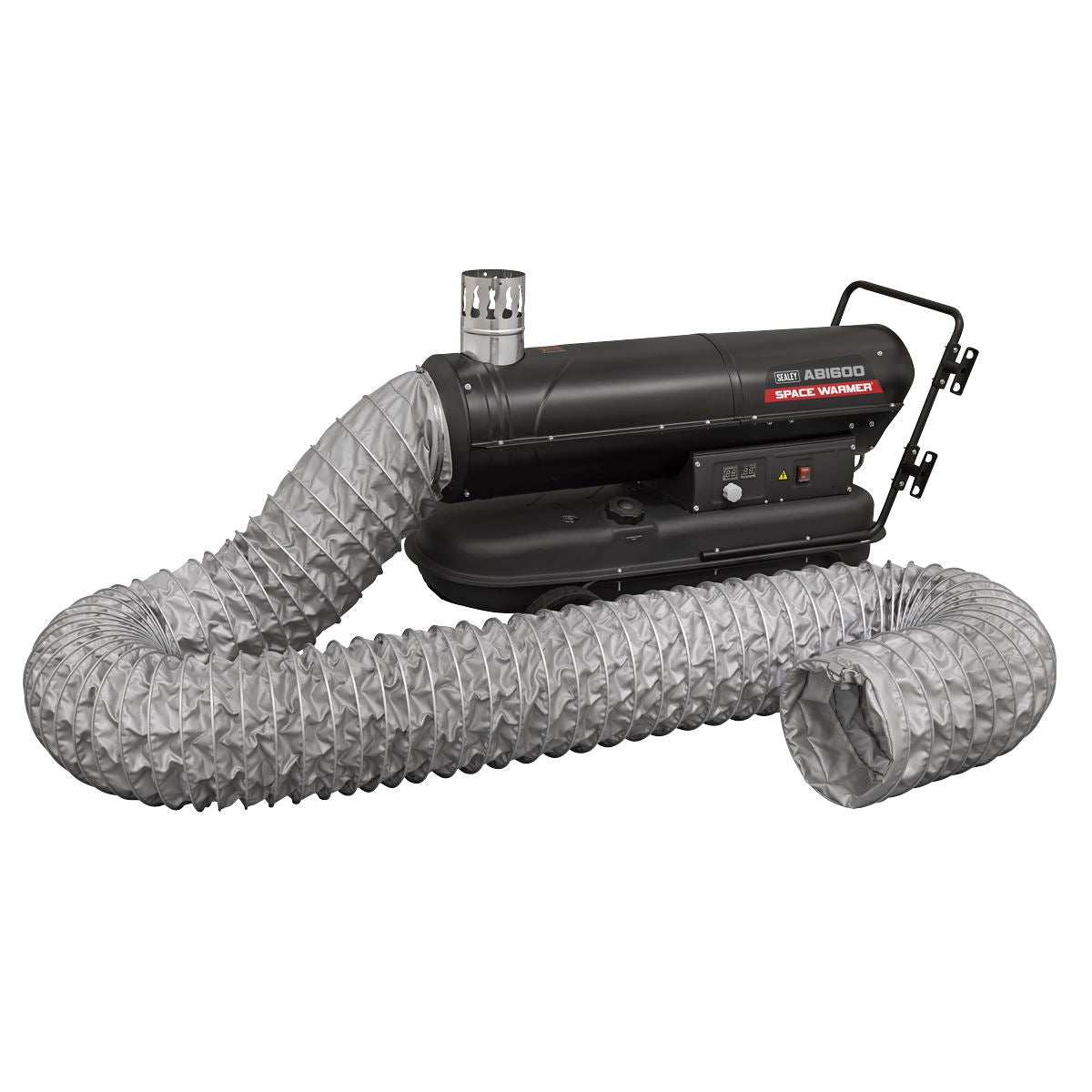 Sealey Space Warmer Kerosene Diesel Heater 68,000 Btu/hr 5M Ducting ABI600COMBO