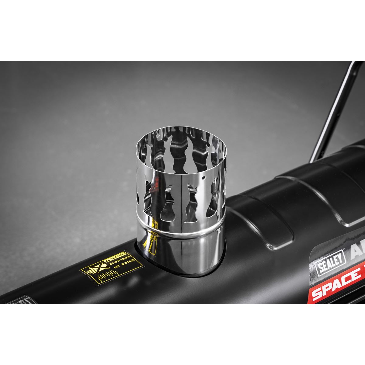 Sealey Space Warmer Indirect Kerosene Diesel Heater Wheels 68,000Btu/hr ABI600