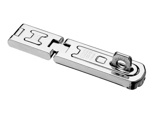 ABUS Mechanical 100/100 DG Hinged Hasp & Staple 100mm ABU100100HS