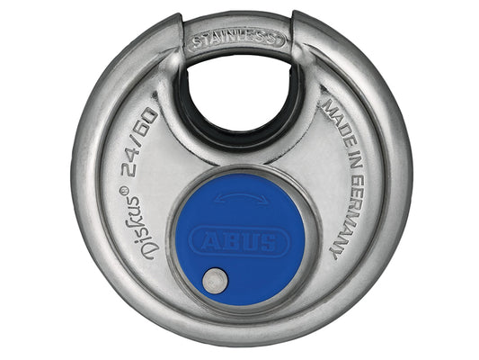 ABUS Mechanical 24IB/60mm Diskus® Padlock Carded ABU24IB60C