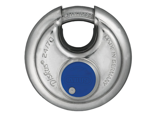 ABUS Mechanical 24IB/70mm Diskus® Padlock Carded ABU24IB70C