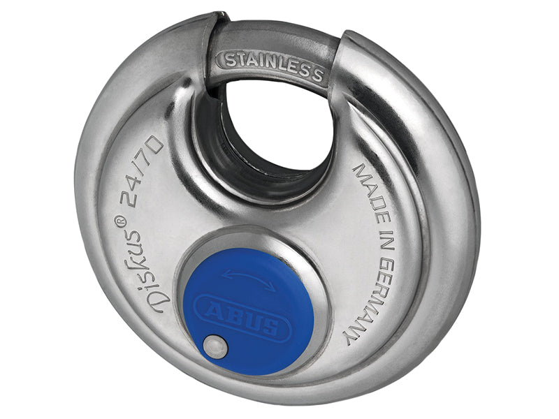 ABUS Mechanical 24IB/70mm Diskus® Padlock Carded ABU24IB70C