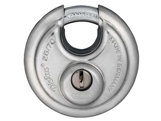 ABUS Mechanical 26/70mm Diskus® Padlock Carded ABU2670C