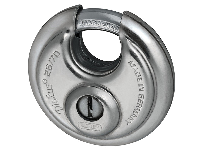 ABUS Mechanical 26/70mm Diskus® Padlock Carded ABU2670C