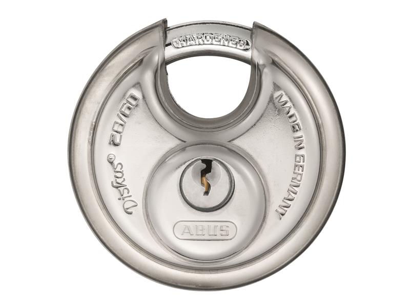 ABUS Mechanical Diskus Padlock Stainless Steel Lock Steel Shackle 28/60mm