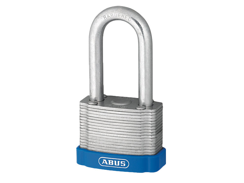 ABUS Mechanical 41/HB40mm ETERNA Laminated Padlock 50mm Long Shackle Carded ABU4140LSC