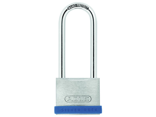 ABUS Mechanical 40mm Silver Rock™ 5 Padlock Long Shackle 63mm ABU540LS63C