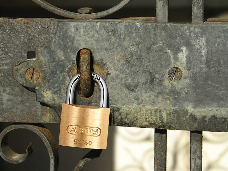 ABUS Mechanical 55/40mm Brass Padlock ABU5540
