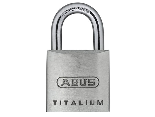 ABUS Mechanical 64TI/20mm TITALIUM™ Padlock Keyed Alike KA6205 ABUKA56180