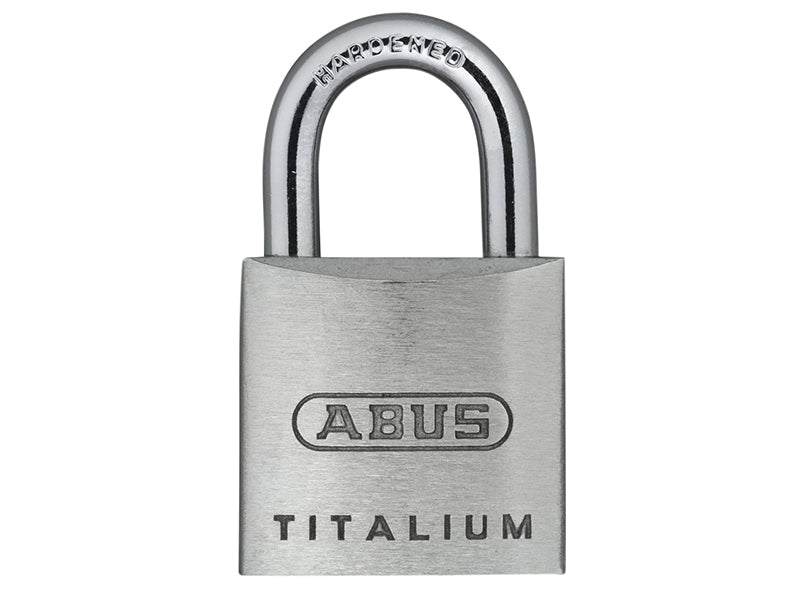 ABUS Mechanical 64TI/20mm TITALIUM™ Padlock Carded ABU64TI20C
