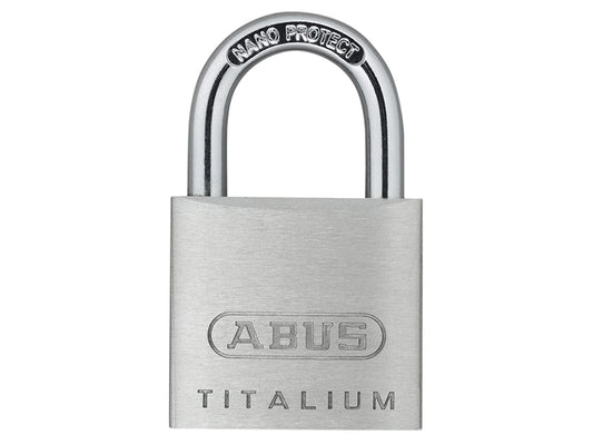 ABUS Mechanical 64TI/30mm TITALIUM™ Padlock Keyed Alike KA6312 ABUKA56189