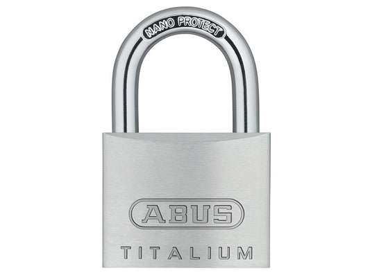 ABUS Mechanical 64TI/40mm TITALIUM™ Padlock Keyed Alike KA6412 ABUKA54587