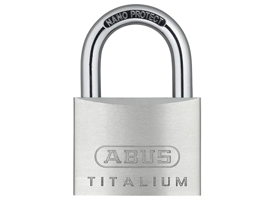 ABUS Mechanical 64TI/60mm TITALIUM™ Padlock Carded ABU64TI60C
