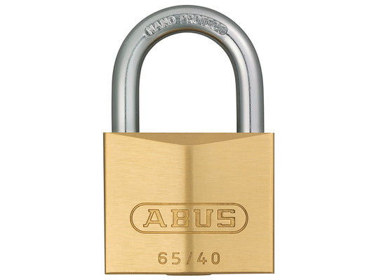 ABUS Mechanical 65/40mm Brass Padlock Keyed Alike 401 ABUKA02340