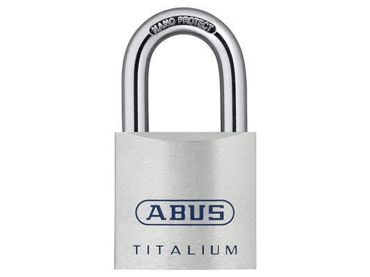 ABUS Mechanical 80TI/50mm TITALIUM™ Padlock Carded ABU80TI50C