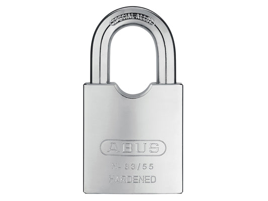 ABUS Mechanical 83/55mm Rock Hardened Steel Padlock Carded ABU8355C