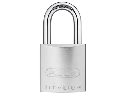 ABUS Mechanical 86TI/45mm TITALIUM™ Padlock Without Cylinder ABU86TI45