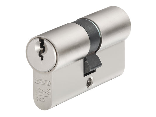 ABUS Mechanical E60NP Euro Double Cylinder Nickel Pearl 40mm / 50mm Box ABUE60N4050