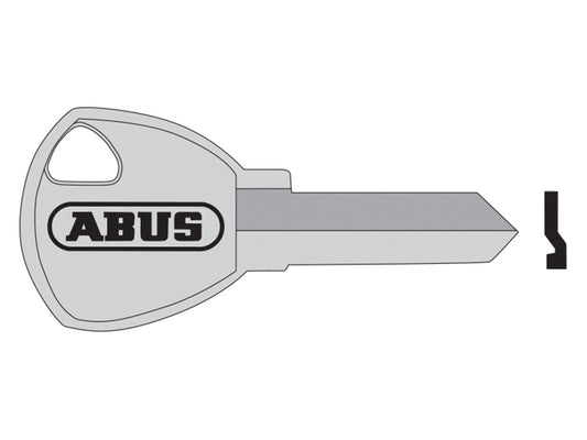 ABUS Mechanical 65/50 50mm +60 Old Key Blank ABUKB02896