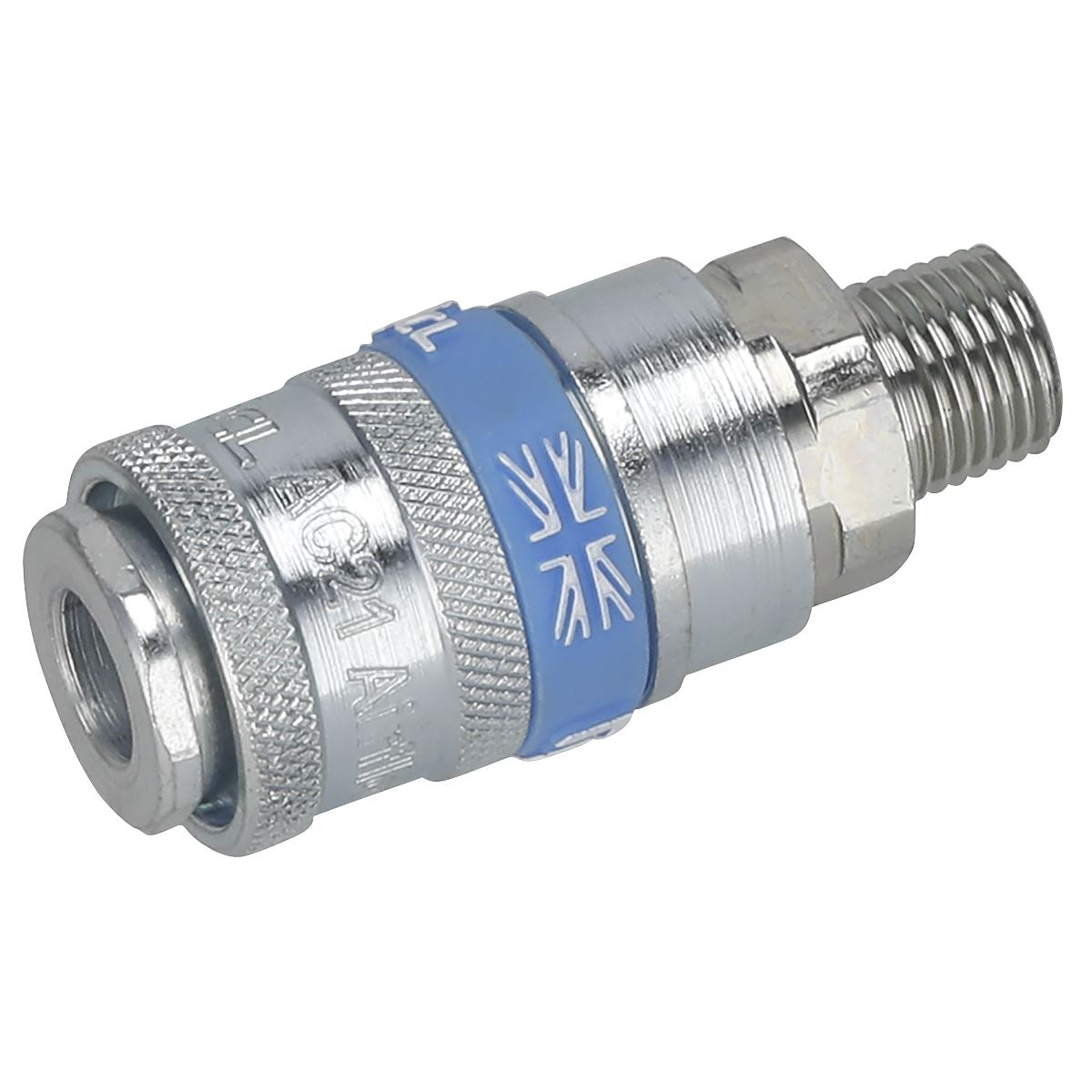 Sealey Coupling Body Male 1/4"BSPT For Garage Workshop Tools AC01