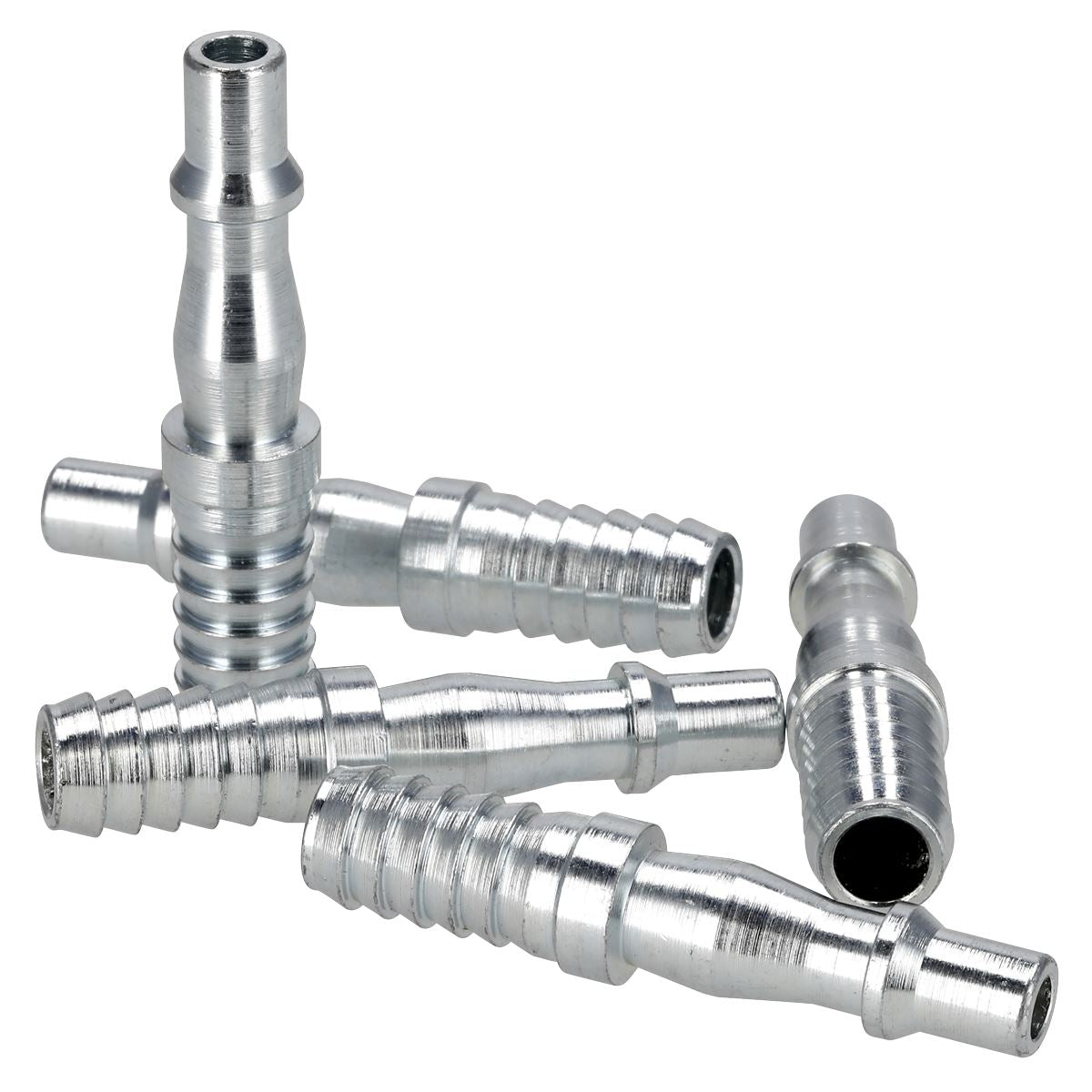 Sealey Air Adaptor Tailpiece 3/8" Bore Hose Pack of 5 AC07