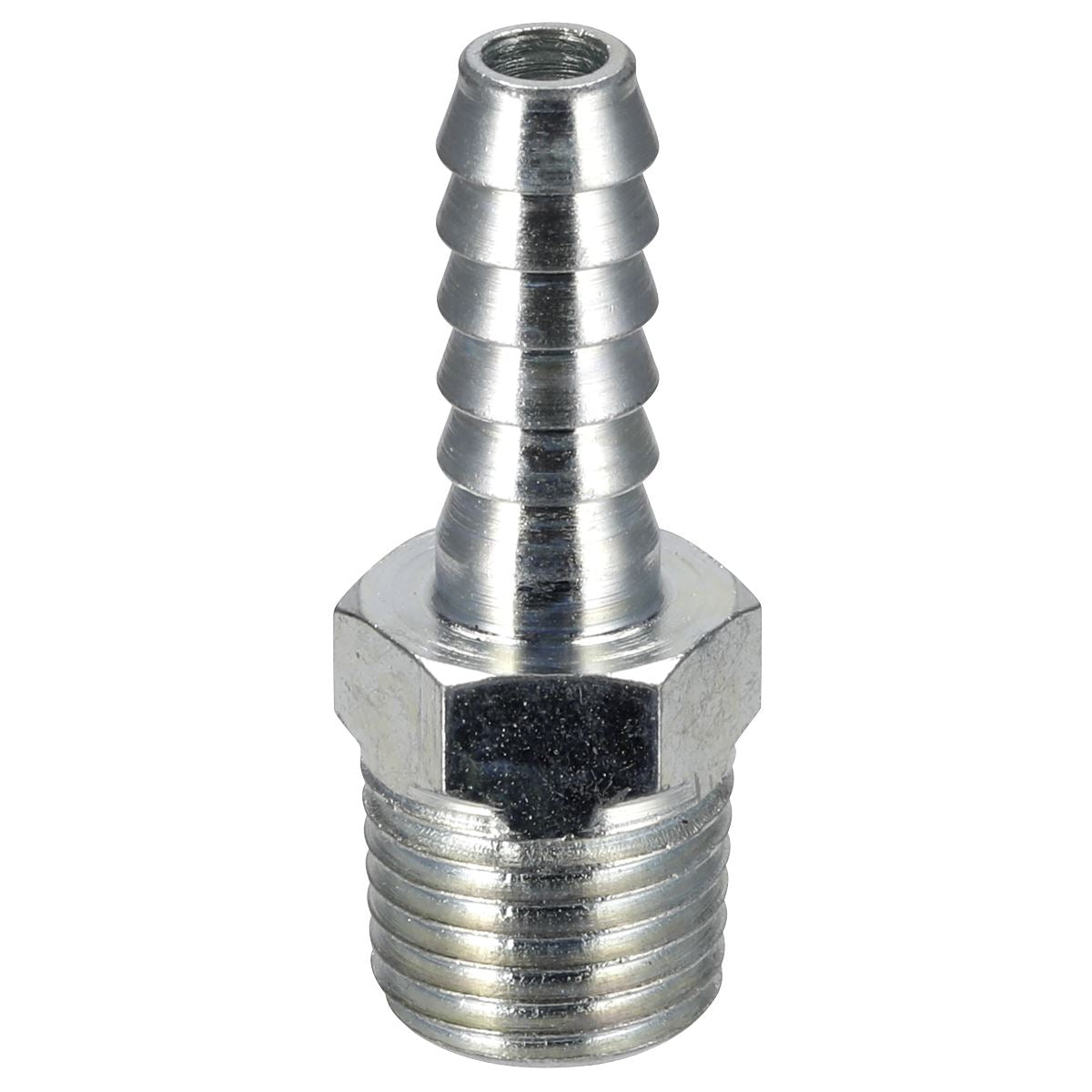 Sealey Screwed Air Tool Tailpiece Male 1/4"BSPT 1/4" Hose Pack of 5 AC08