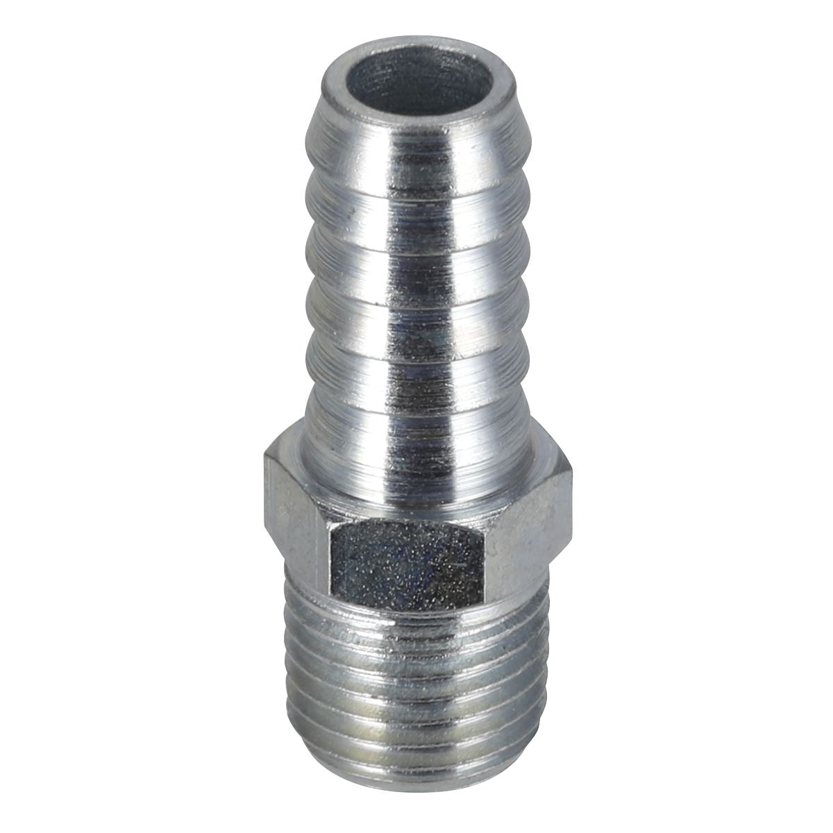 Sealey Screwed Air Tool Tailpiece Male 1/4"BSPT 3/8" Hose Pack of 5 AC09